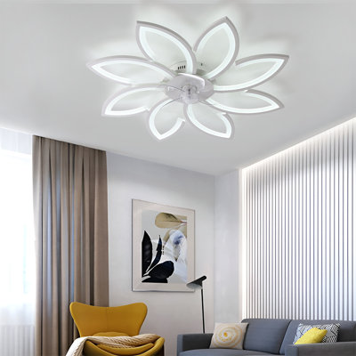 Chrisly Ceiling Fan with LED Lights