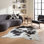 Wickersham Faux Cowhide Animal Print Indoor Rug