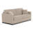 Adalise 77" Italian Stain and Abrasion Resistant Performance Fabric Queen Sleeper Sofa Bed-85975631