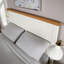 Easton Solid Wood White Double Bed Frame
