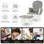 Chaise berçante avec repose-pieds Bahrudin Harriet Bee-630273713-630234361