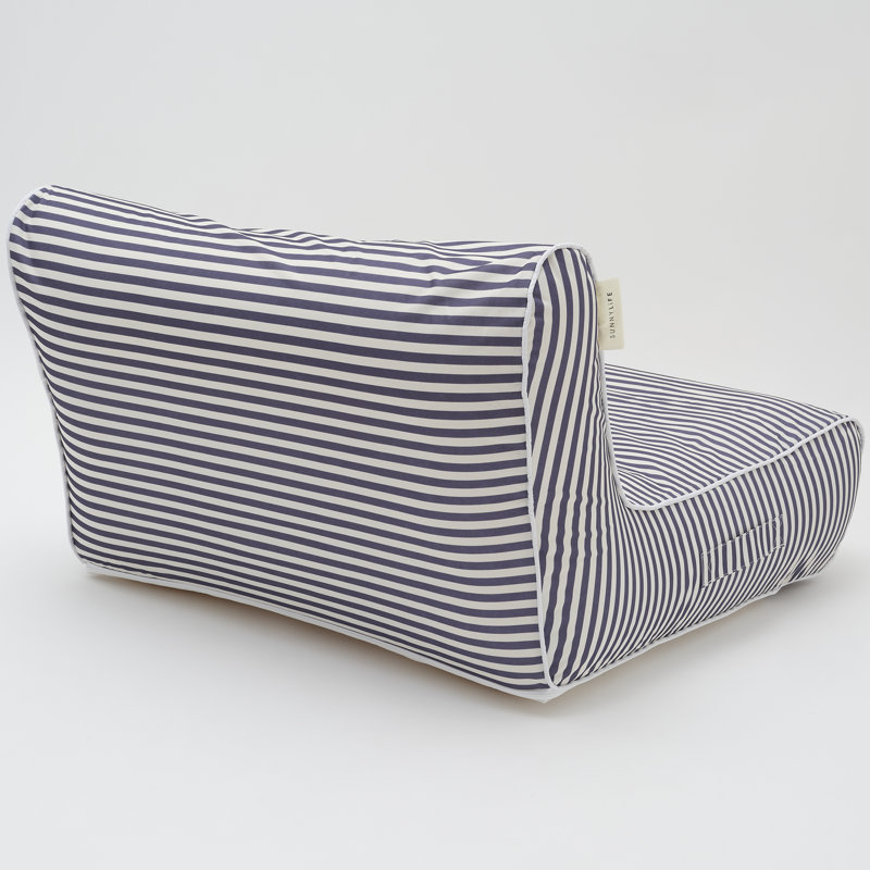 Chaise flottante Luxe: rayures marines