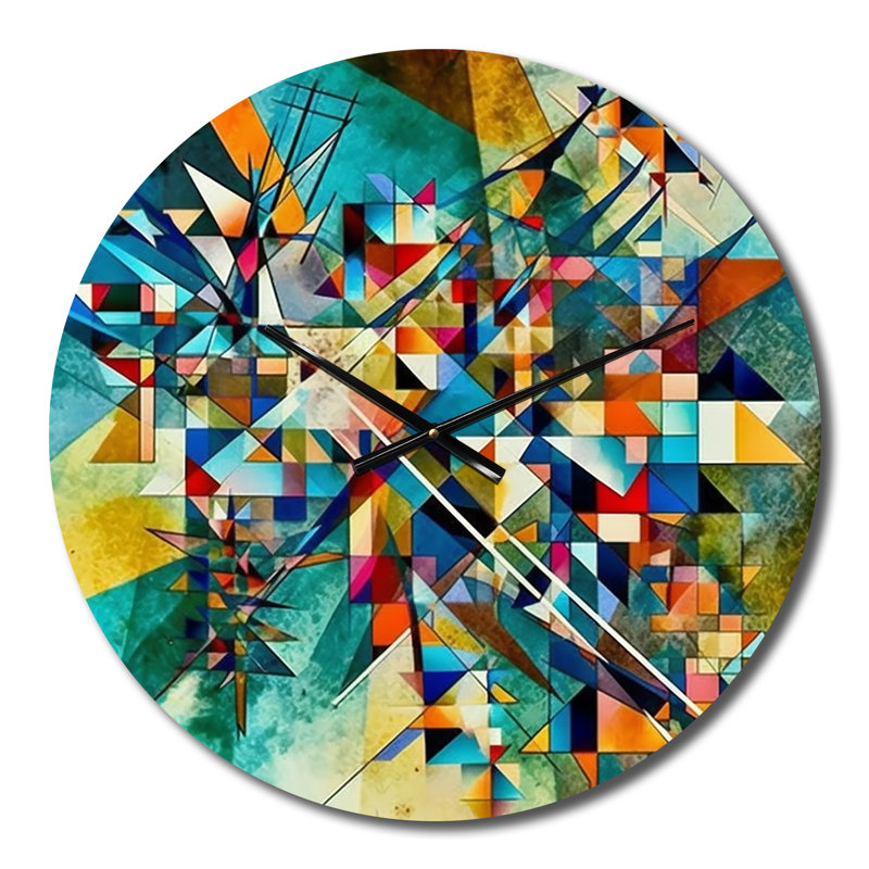 Horloge murale en métal, Médium