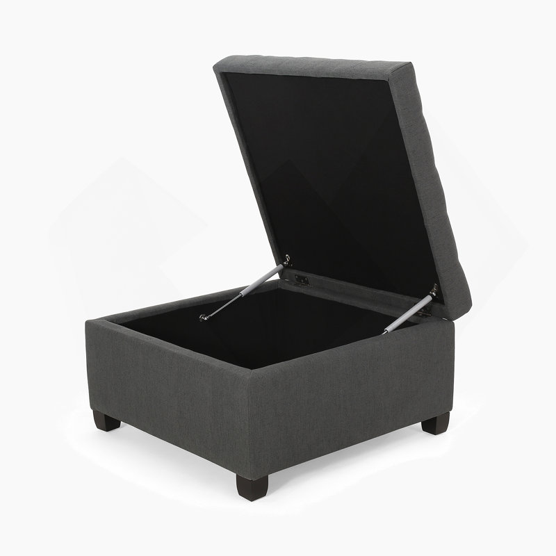 OTTOMAN D'ISABELLE, Gris foncé