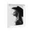 Desert Cowgirl Shadowbox Fashion Print by Oliver Gal, Black Frame, 10 x 15-386144170-386144174