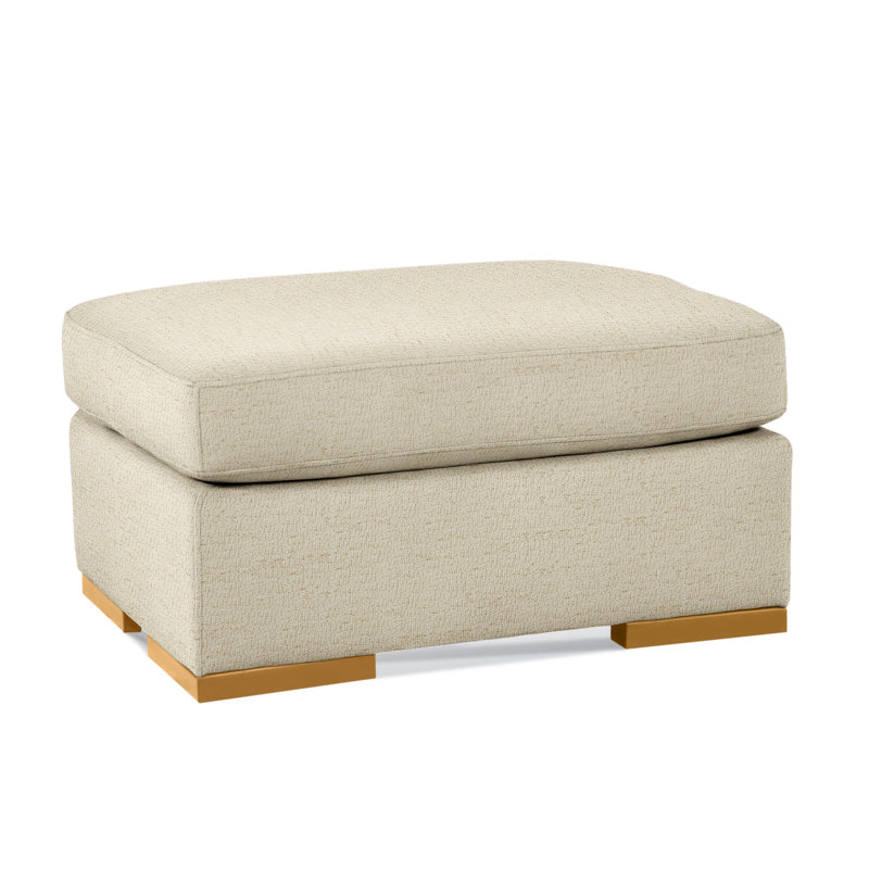 Memphis Ottoman, Ivory Crypton Performance; 0886-91, Havana