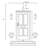 Alexavier Outdoor Hanging Lantern-809966416
