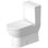 Toilette allongée deux pièces Starck 1,28 GPF (économe en eau) (siège non inclus)