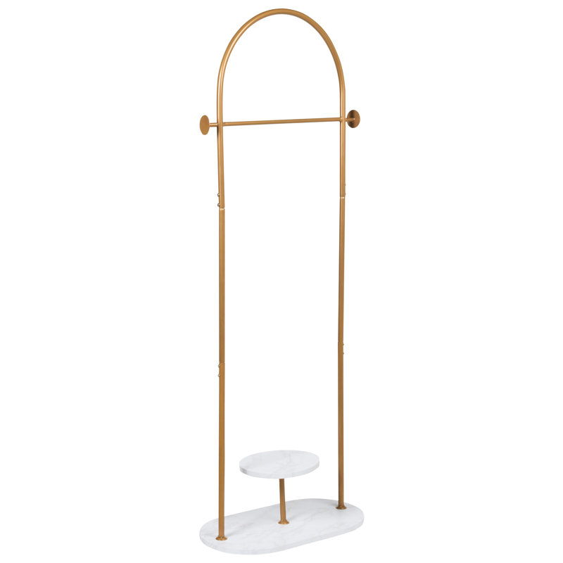 Steel Freestanding 2 - Hook Coat Rack