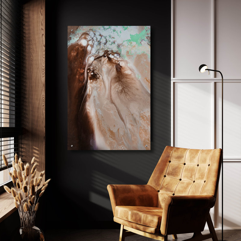  «Rustic Reverie» par Petra Meikle de Vlas, art mural en verre acrylique, 24 po x 36 po, H 36 po x l 24 po