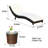Outdoor Beach Chairs Pool Loungers Outdoor Chaise Lounge Set with Table
