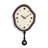 Brown Irregular Pendulum Wall Clocks