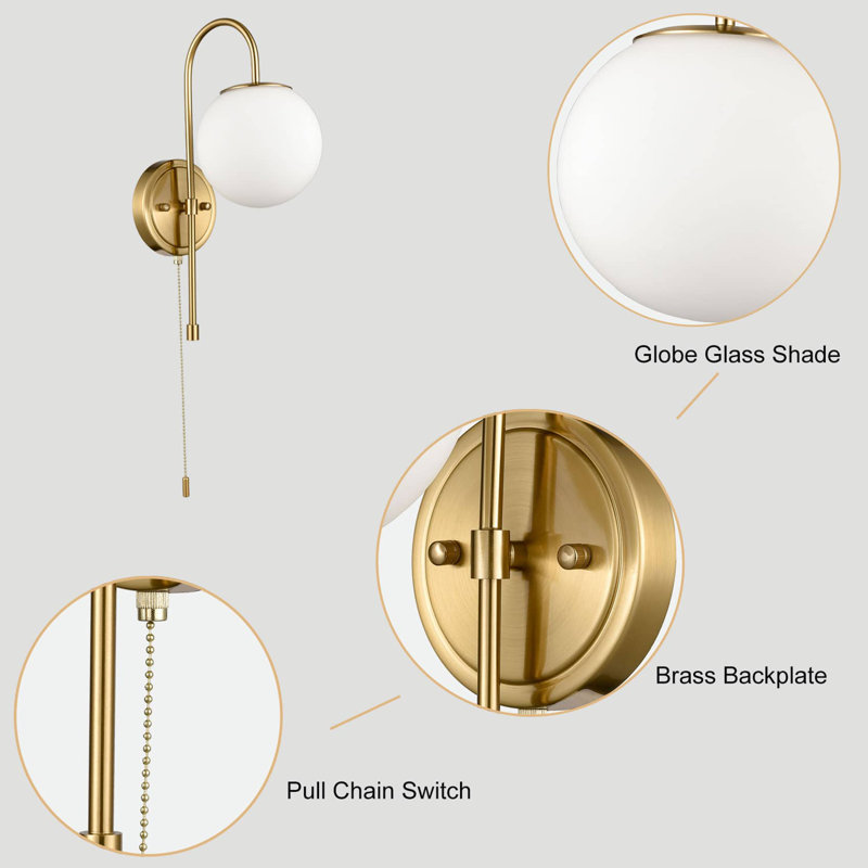 Matan Iron Armed Sconce