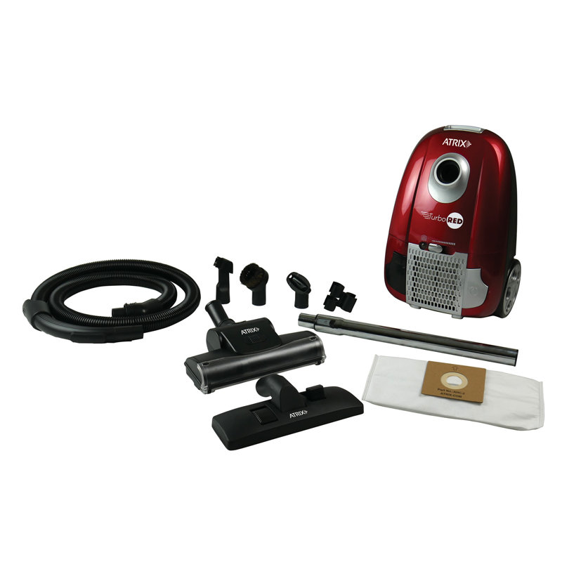 Atrix Turbo Red Vacuum with HEPA Filtration