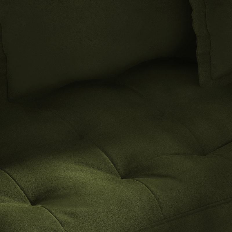 Causeuse 58 po, Vert olive