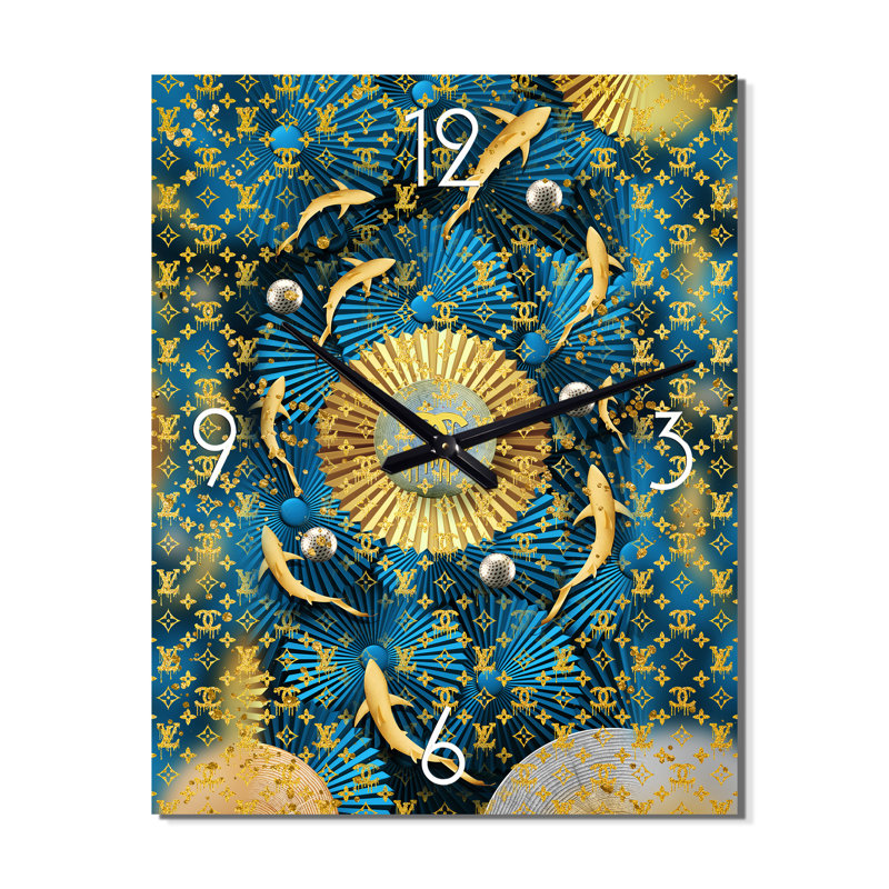 Irini - Horloge murale tendance, H 32 po x l 16 po x P 1 po