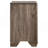Tomasina Washed Taupe 2-Drawer Rectangular Nightstand