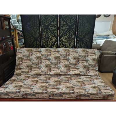 Box Cushion Futon Slipcover