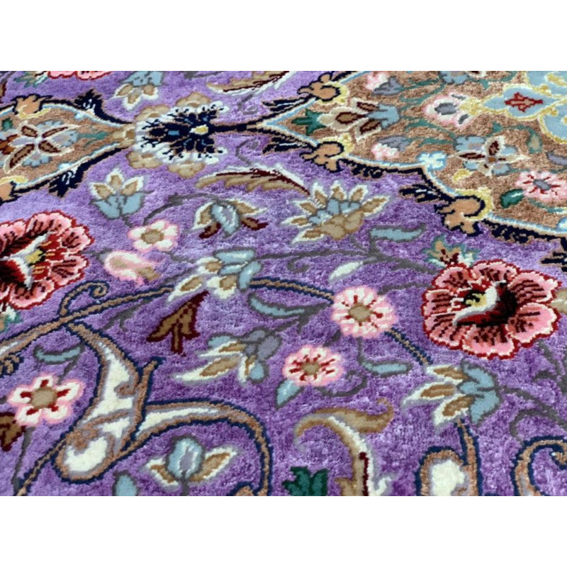 Isfahan Oriental Area Rug in Ivory