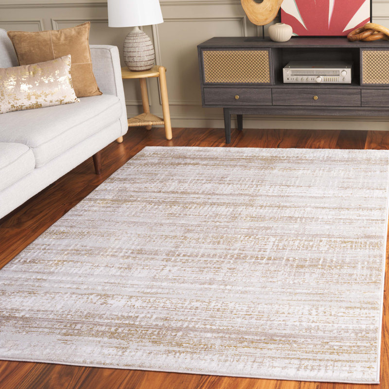 Oddis Performance Abstract Rug, Rectangle 5'3" x 7'6"