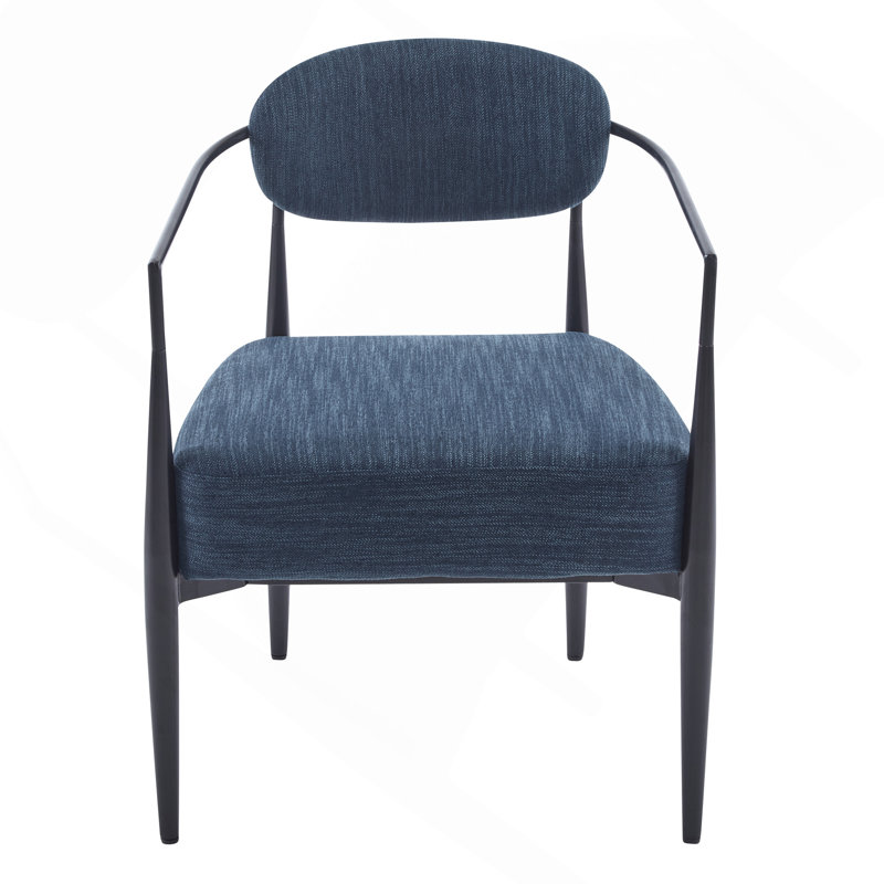 Fauteuil d'appoint rembourré Mid-Century