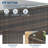 5-Piece Outdoor Patio Sectional Set with Ottoman & Tempered Glass Table, Convertible PE Rattan Sofa Set, All-Weather Garden, Backyard, Porch, and Poolside Furniture-1116504999