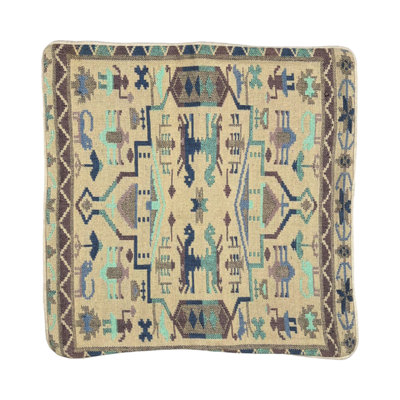 Caleel Geometric Square Cushion