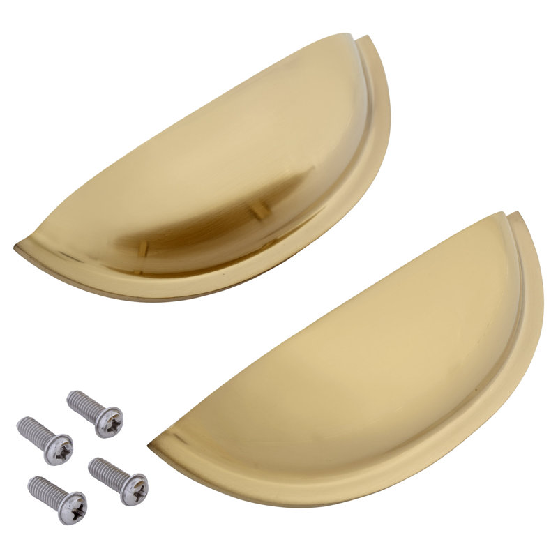 DXV Oak Hill Vanity Handles, Satin Brass