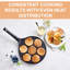 Mini-crêpière antiadhésive en céramique Kitchenfun Blini