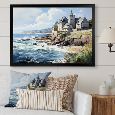 Aletra French Coastal Village in Brittany I - Reproduction