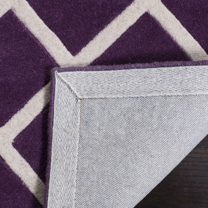 Tapis en laine touffeté à la main Teresita, Rectangle 4 pi x 6 pi