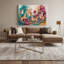 Chiens chihuahua, art mural sur toile brune-223060008