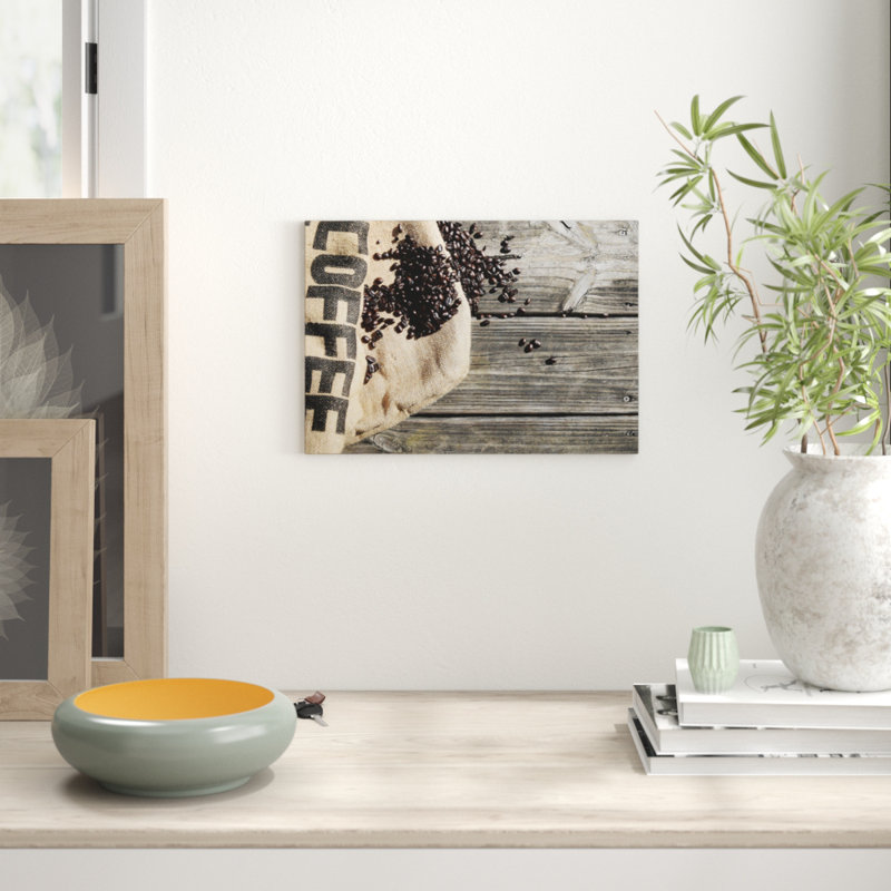 Coffee Beans Photographic - Wrapped Canvas, 35cm H x 50cm W