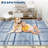 Extra Large Geometric Machine Washable Rug with Non Slip Backing Contemporary Low Pile Foldable Floor Cover for Living Room Bedroom Office-527582985