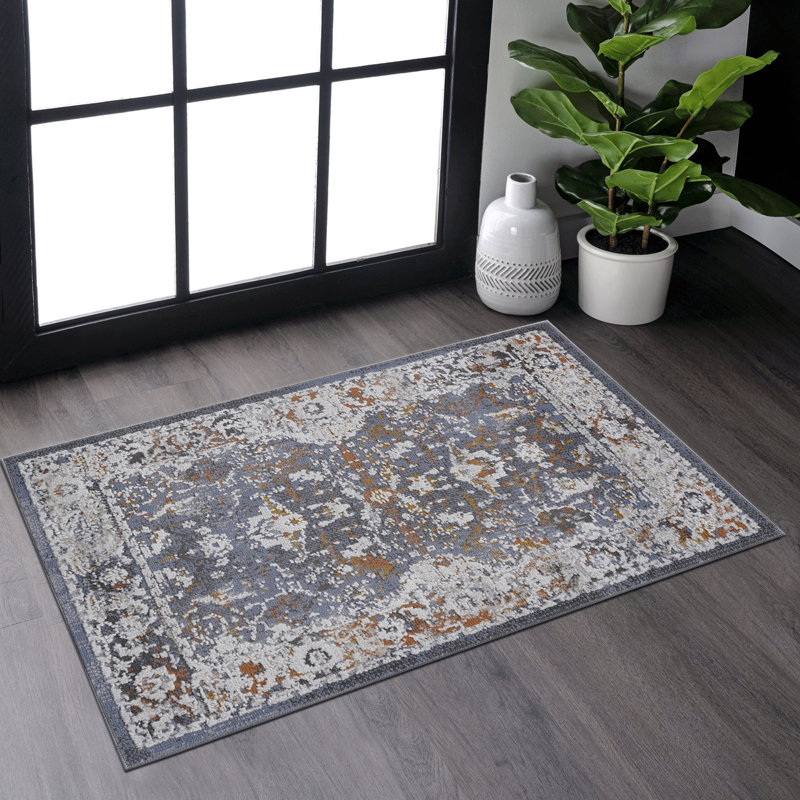 Traditional Non-Shedding Living Room Bedroom Dining Home Office Stylish And Stain Resistant Area Rug, Rectangle 2' x 3'