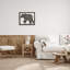«Welcome To The Woods Cabin Sign», art mural sur toile flottante par Annie Lapoint-94443078-94443079