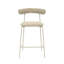 Tabouret de bar et de comptoir en velours Geraldina-1042011621-1042011622