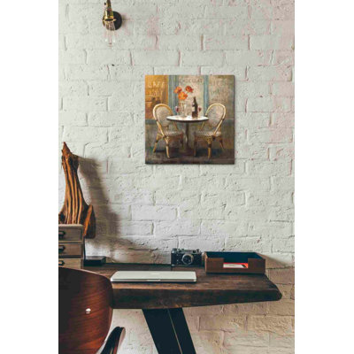 'Meet Me at Le Cafe I' by Danhui Nai, Canvas Wall Art