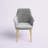 Odetta 18.32'' H Velvet Upholstered Armchair-2088645278