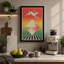 Leaping Rabbit Art Deco - Wrapped Canvas-1522515032-1522515053