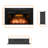 Abryelle Electric Fireplace Insert with Trim-1643520273