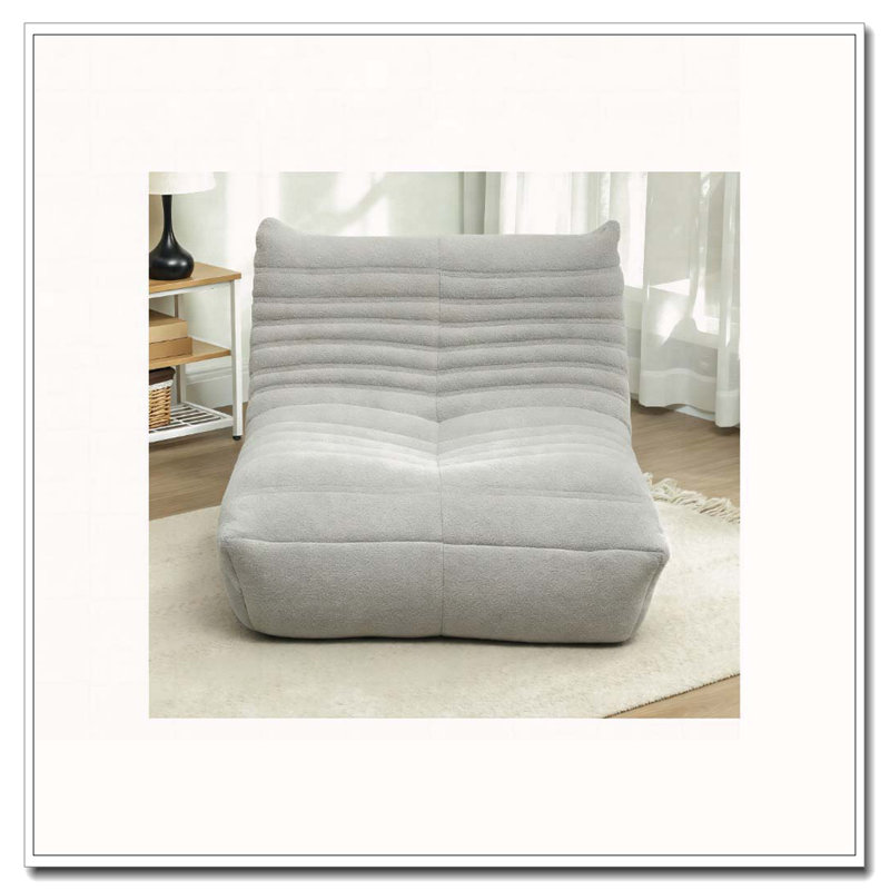 Fauteuil à billes, Gris clair