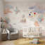 Papier peint amovible aquarelle pastel-126556822-126556823