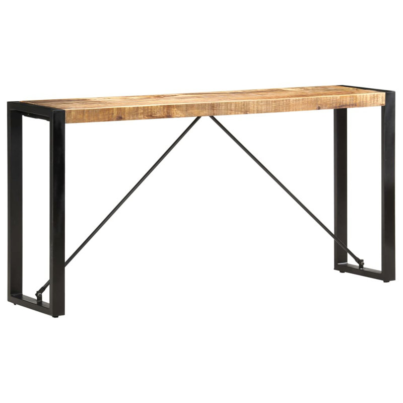 Witkowski Solid Wood Top Console Table, H76 x W150 x D35cm