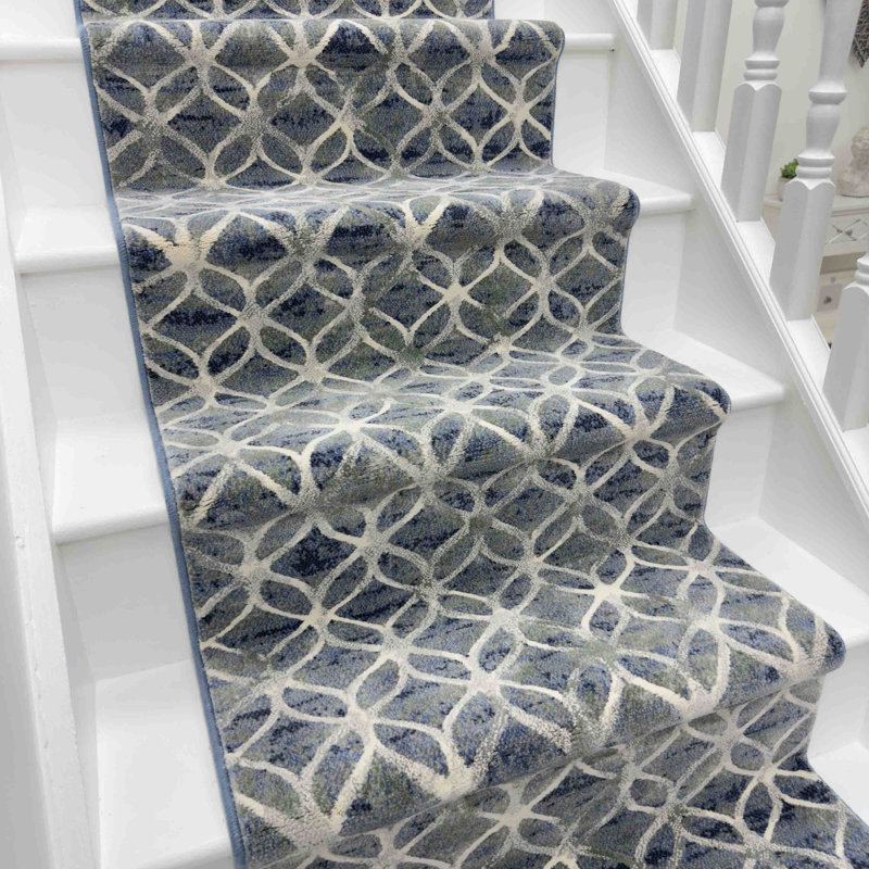 Stair Runner Abstract Area Rug, Stair Runner 66 x 450 cm