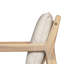 Ensemble de conversation d'extérieur 4 pièces - Teck clair en bois d'acacia, 2 fauteuils + causeuse + table basse