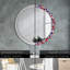 Huldar Glass Flat Wall Mirror