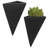 Lear Ceramic Wall Planter