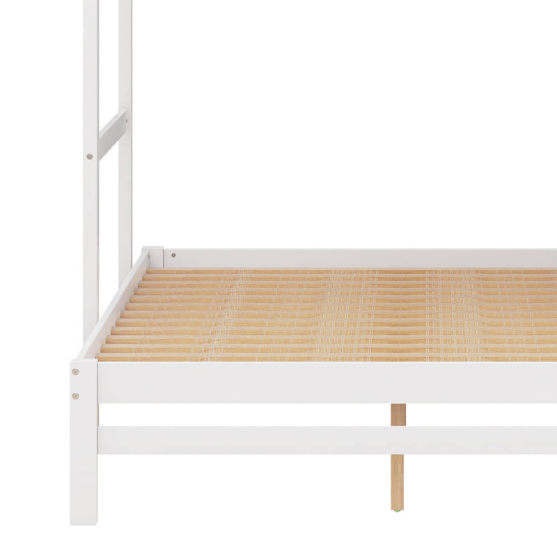 Lit pour enfant Jaeline, Simple sur double