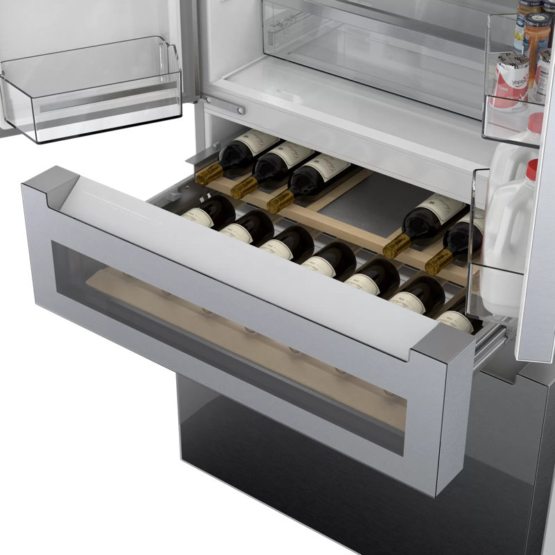 800 Series 36" Counter Depth French Door 20.5 cu. ft. Smart Energy Star Refrigerator